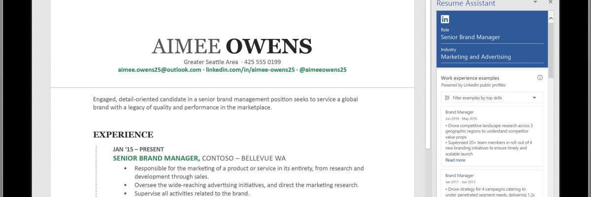 Comment rédiger un bon CV grâce à l’intégration de LinkedIn dans Word ?